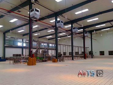 高大空间空调,高大空间采暖制冷,车间空调,厂房采暖